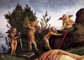 Venus, Mars, and Cupid (detail) 3 - Piero Di Cosimo