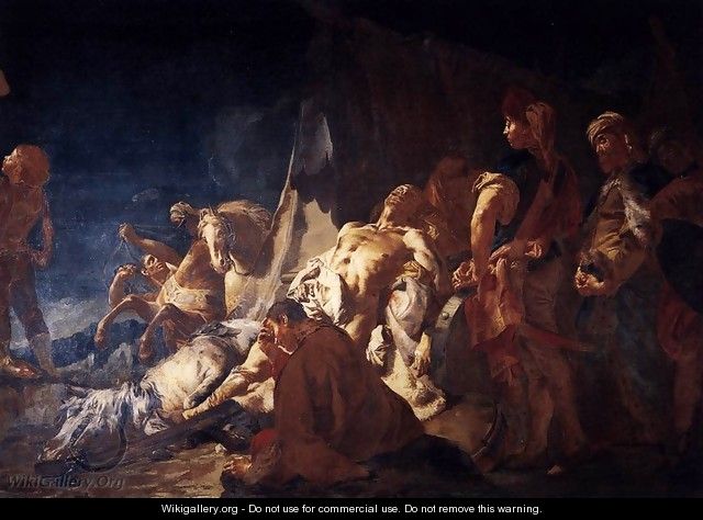 The Death of Darius - Giovanni Battista Piazzetta