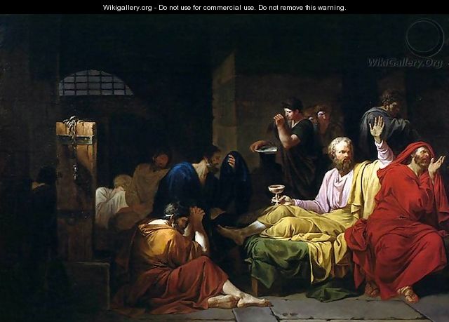 The Death of Socrates - Jean-Francois-Pierre Peyron