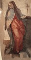Annunciation (detail) 2 - (Jacopo Carucci) Pontormo