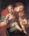 Madonna and Child with the Young St John - (Jacopo Carucci) Pontormo