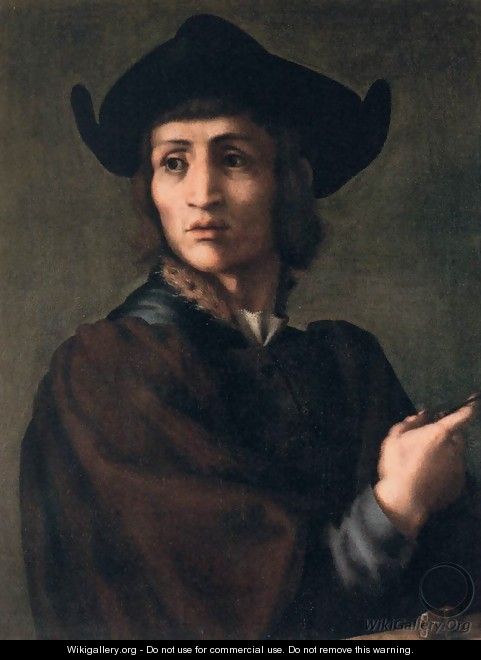 Portrait of an Engraver of Semi-Precious Stones - (Jacopo Carucci) Pontormo