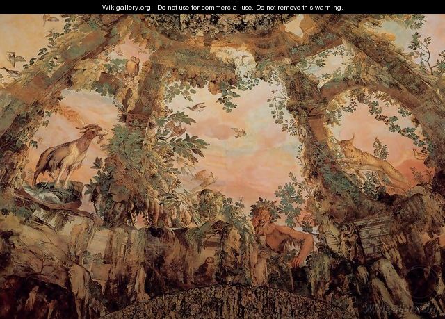Ceiling fresco - Bernardino Barbatelli Poccetti