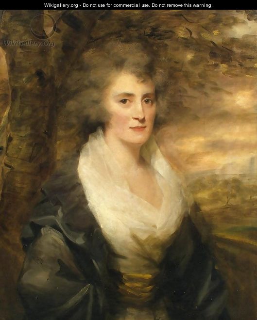 Portrait of Mrs E. Bethune - Sir Henry Raeburn