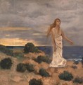 Woman on the Beach - Pierre-Cecile Puvis de Chavannes