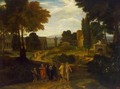 Landscape with Christ and His Disciples - Francisque Millet