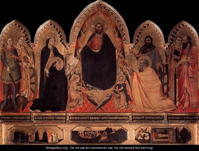 The Strozzi Altarpiece 3 - Orcagna