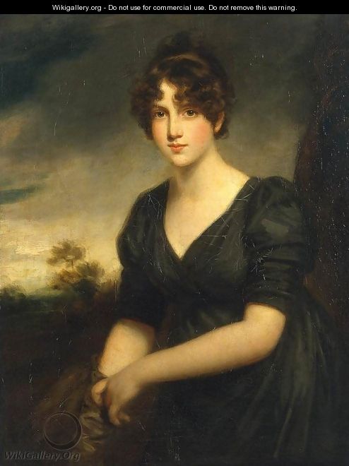 Portrait of Miss Frances Vinicombe - John Opie
