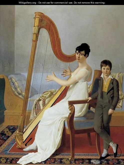 Portrait of a Lady - Joseph-Denis Odevaere