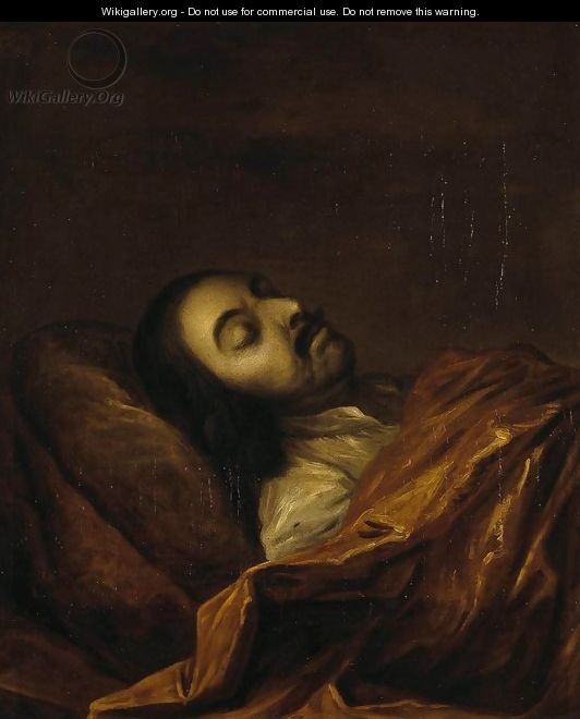 Portrait of Peter the Great on his Death-Bed - Ivan Nikitich Nikitin