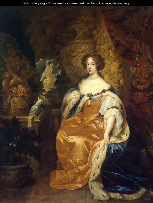 Portrait of Mary Stuart II - Caspar Netscher