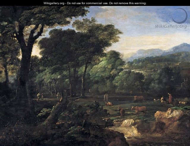 Pastoral Landscape - Eglon van der Neer