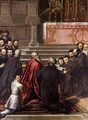 Pasquale Cicogna in the Church of the Crociferi Receives News of His Election to - Jacopo d'Antonio Negretti (see Palma Giovane)
