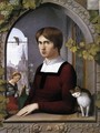 Portrait of the Painter Franz Pforr - Johann Friedrich Overbeck