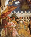 The Court of Gonzaga (detail) - Andrea Mantegna