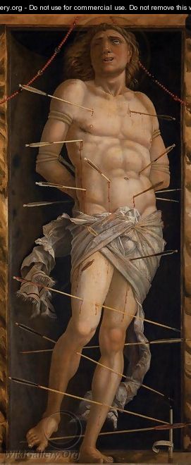 St Sebastian - Andrea Mantegna