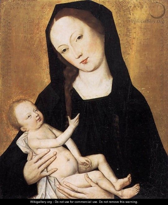 Virgin and Child - Master of the Life of the Virgin