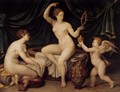 Venus at Her Toilet 2 - Master of the Fontainebleau School