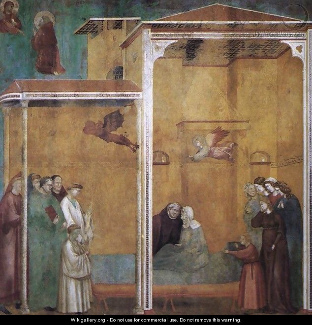 Legend of St Francis 27. Confession of a Woman Raised from the Dead 2 - Master of Saint Cecilia