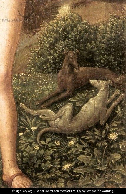 Triptych of Earthly Vanity and Divine Salvation (detail) - Hans Memling