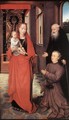 Virgin and Child with St Anthony the Abbot and a Donor 2 - Hans Memling