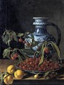 Still-Life with Fruit and a Jar 2 - Luis Eugenio Melendez