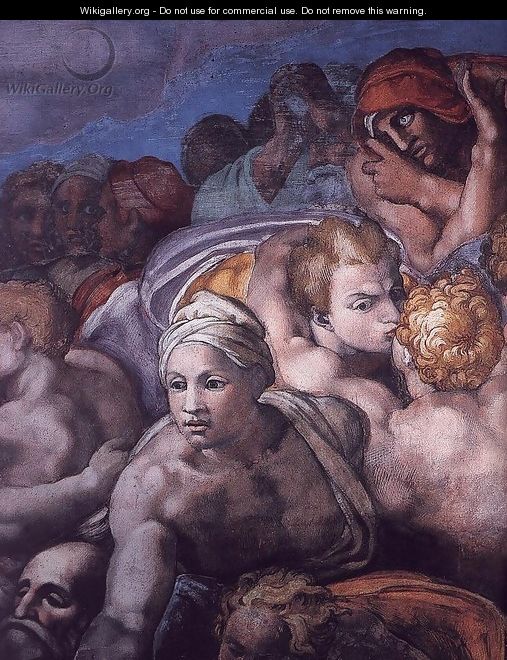 Last Judgment (detail) 14 - Michelangelo Buonarroti
