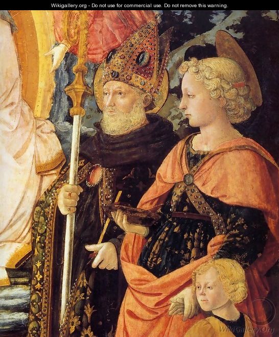 Madonna della Cintola (detail) - Filippino Lippi