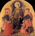 St Lawrence Enthroned with Saints and Donors - Filippino Lippi