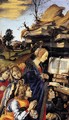Apparition of The Virgin to St Bernard (detail) 2 - Filippino Lippi