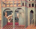 Predella panel The Annunciation to Sobac - Pietro Lorenzetti