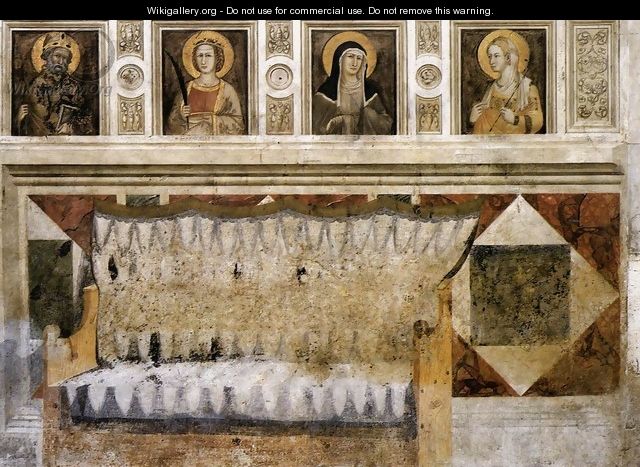 Painted architecture 2 - Pietro Lorenzetti