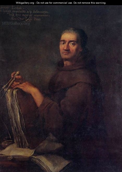 Portrait of Carlo Lodoli - Alessandro Longhi