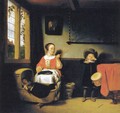 The Naughty Drummer Boy - Nicolaes Maes