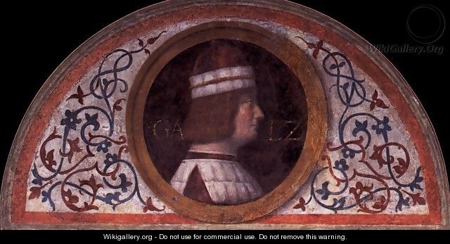 Portrait of Galeozzo Sforza - Bernardino Luini
