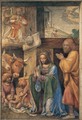 Nativity and Annunciation to the Shepherds - Bernardino Luini