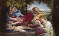 Rest on the Flight into Egypt - Lorenzo Lotto