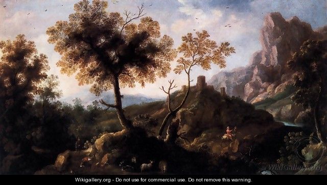 Landscape with Shepherds - Ignacio de Iriarte