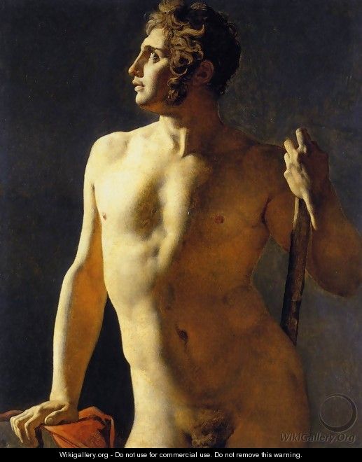 Study of a Male Nude 2 - Jean Auguste Dominique Ingres