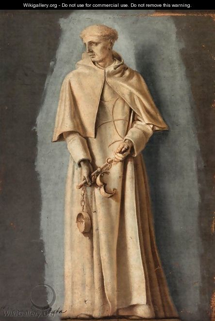 St John of Matha, Founder of the Order of the Trinitarians - Laurent De La Hire
