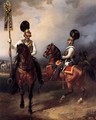 Two Cuirassiers from the Regiment of Czar Nicholas I - Franz Kruger