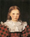Portrait of Adolphine Kobke, Sister of the Artist - Christen Kobke