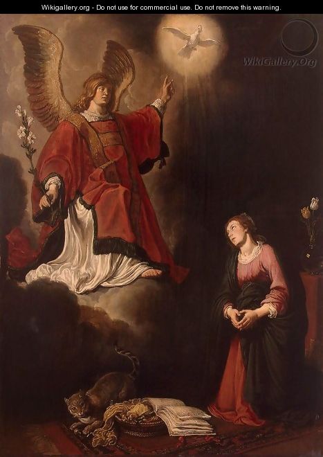 Annunciation - Pieter Pietersz. Lastman