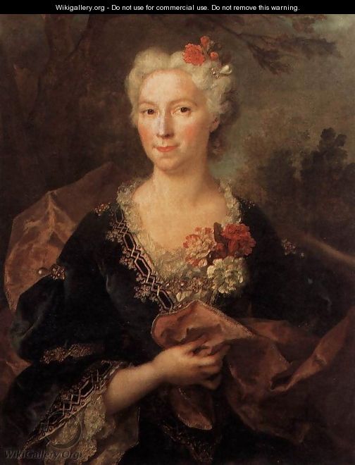 Porrtrait of a Lady - Nicolas de Largillierre