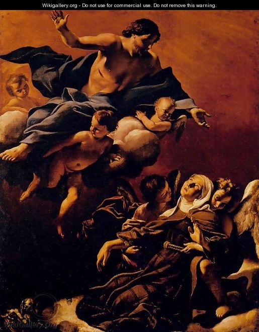 Ecstasy of St Margaret of Cortona - Giovanni Lanfranco