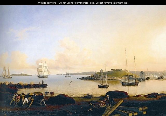 The Island and Fort of Ten Pound, Gloucester - Fitz Hugh Lane
