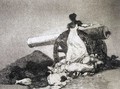 What courage - Francisco De Goya y Lucientes