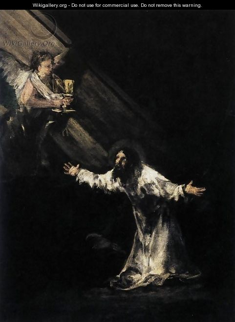 Christ on the Mount of Olives 2 - Francisco De Goya y Lucientes