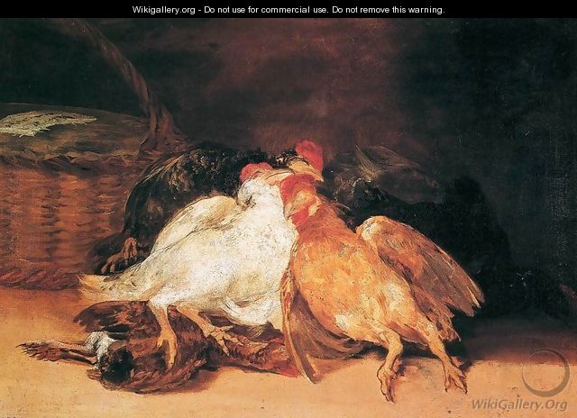 Dead Birds - Francisco De Goya y Lucientes
