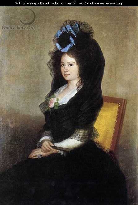 Dona Narcisa Baranana de Goicoechea - Francisco De Goya y Lucientes